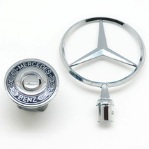 STAR MERCEDES BENZ REMOVABLE OFFICIAL W202 W203 W204 W208 W210 W220 W124... - £108.16 GBP