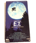 E.T. movie  The extra-terrestrial VHS 1988 green &amp; black - £3.32 GBP