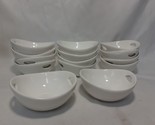 14 Vtg  Solus Bowls with Handles, Small, 3.5&quot;, For Dips, Salsa, Pudding, - $19.40