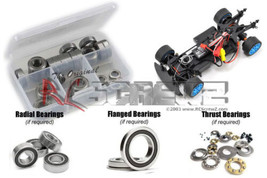 RCScrewZ Rubber Shielded Bearing Kit hpi004r for HPI Racing Micro RS4 RTR - £29.59 GBP
