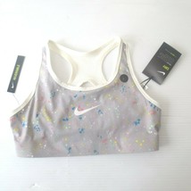 Nike Girls Sports Reversible Top Bra - CQ4211 - Gray and White - Size L ... - $24.99