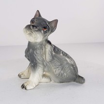 Lefton Schnauzer Dog Scratching Figurine H6568 - £20.69 GBP