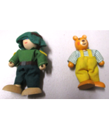 Wooden Figure 2 count Dog and Person - $7.99