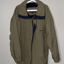 Timberland Men&#39;s Olive and Navy Windbreaker - $44.10