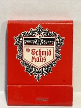 The Schmid Haus Resturant Matchbook Herb Schmio&#39;s Villa D&#39;oro Birmingham - €3,81 EUR