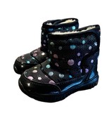 HOBIBEAR Little Kids size 5 Girls Snow Boots Waterproof Slip Resistant - $14.03