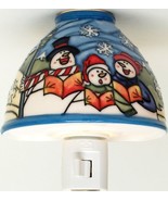 Translucent Porcelain Snowman Night Light - £34.64 GBP