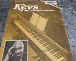 Keys Piano music Magazine  November December 1986 - $2.99