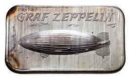 Graf Zeppelin Por R. J. Gillio 1 Oz. Plateado Barra Artístico - $78.20