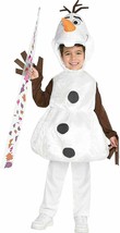 Disney&#39;s Frozen 2 Olaf Toddler Halloween Costume, Size Small 4-6 - £28.06 GBP