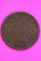 1864 L On Ribbon Bronze Indian Head Cent Penny Rare Exact Coin Shown 327 - $33.15