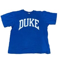 Vintage Retro Blue duke university T-shirt XL MJ Soffe Made in USA Tailgating - £18.62 GBP