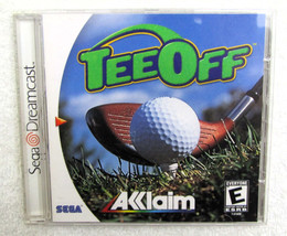 Tee Off for Sega Dreamcast /w Registration Card - £14.98 GBP
