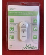 Hunter 99118 Universal Ceiling Fan Remote Control Kit – New Sealed EZ Sync - $68.24 CAD