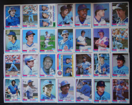 1982 Topps Chicago Cubs Team Set of 28 Baseball Cards - £6.28 GBP