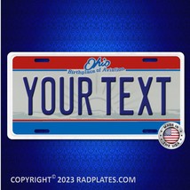 Ohio Custom Vanity Personalized YOUR TEXT Aluminum License Plate Tag NEW - £15.45 GBP