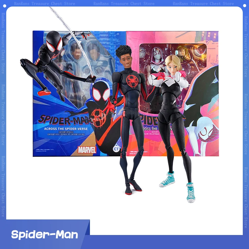 Spider-Man Miles and Gwen Figures Marvel Spider-Man: Across the Spider-V... - $38.83+
