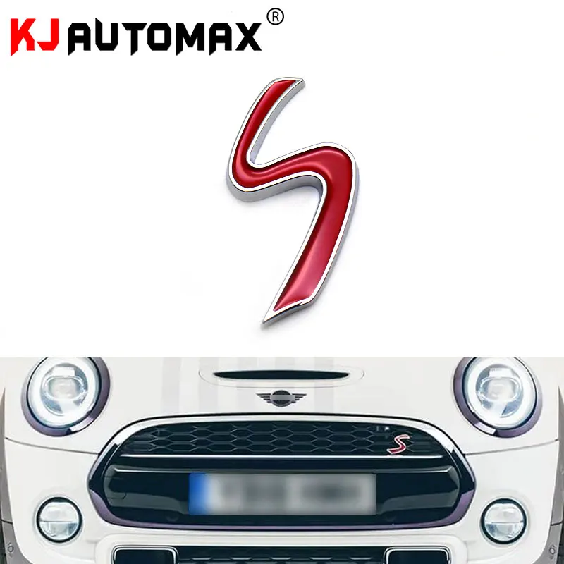 Kjautomax Front Grille Emblem For S Red Universal - £58.69 GBP
