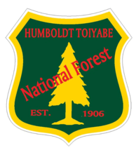 12&quot; humboldt toiyabe national forest bumper sticker decal usa made - $29.99