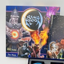 Blue Moon The Hoax vs The Vulca Dueling Card Game Reiner Knizia Complete - $34.65