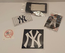 NY New York Yankees Swag Lot card sticker magnet tattoo luggage tag Aaron Judge - £9.20 GBP