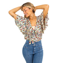 Free People Call Me Later Printed Bodysuit - Sweet Combo - Small - £39.93 GBP