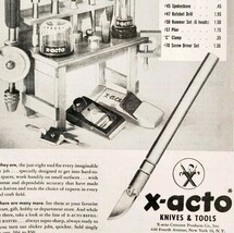 1948 X-acto Knives And Tools Advertisement Craft And Hobby Supply Vintag... - $27.28 CAD