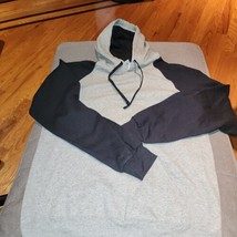 NEW JERZEES Mens Long Sleeve NuBlend Pullover Hooded Sweatshirt Pockets ... - £8.36 GBP