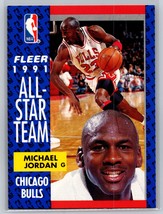 1991-92 Fleer #211 Michael Jordan - £2.39 GBP