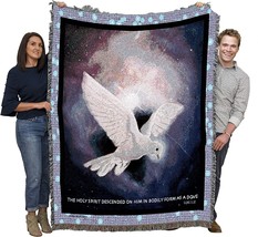 The Holy Spirit Descended on Him Blanket by Stephen Sawyer - Scriptures -, 72x54 - £62.19 GBP