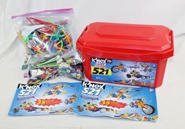 2 lbs+ Bulk Lot of K&#39;nex Building Pieces, Toys and Accessories w/ KNEX Tub K-Nex - £12.10 GBP