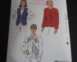 Kwik Sew 3116 Misses Jacket &amp; Vest Pattern - Size XS / S / M / L / XL - $8.90