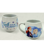 Frozen Elsa and Anna Coffee Mug Trust Your Journey Disney 2019 Frankford... - £9.70 GBP