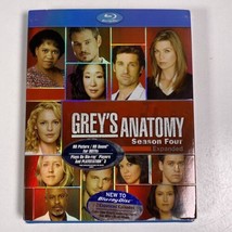 Grey&#39;s Anatomy The Complete Fourth Season 4 Blu-Ray Disc 2008 5 Disc Set New - £10.24 GBP