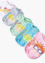 5 Pack~Nickelodeon Cartoon Characters Rugrats Hey Arnold Women’s Ankle Socks NEW - £9.26 GBP