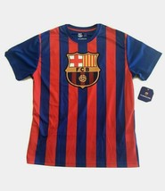 New Fc Barcelona Men&#39;s Jersey Sz M L Xl Hky Sportswear Soccer Football Tee Shirt - £22.30 GBP