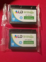 (2X) Hp 933XL Cyan Ld Recycled Ink Cartridge LD-CN054ANRIC For Hp Office Jet - £6.78 GBP