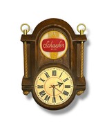 Vintage Schaefer Beer Nautical Wall Clock Bar Sign  See Description - $1,520.54 MXN