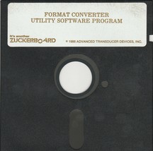 Format Converter Utility Software Program by Zuckerboard ~ 1986 ~ 5.25&quot; - $16.82