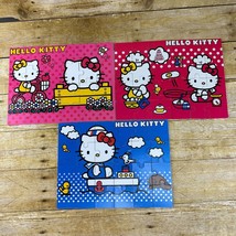 Hello Kitty 3 Wooden Puzzle Set 24 Piece Each (72 pieces total) - £11.66 GBP