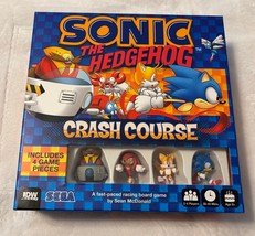 SONIC THE HEDGEHOG Crash Course Racing Board Game SEGA IDW Excellent Con... - $14.99