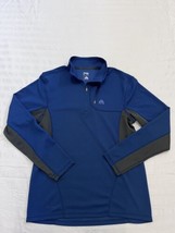 Nike ACG 1/4 Zip Pullover Sweatshirt Men’s Medium Blue Gray Dri-Fit Running - £14.88 GBP