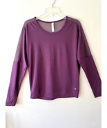 Kyodan Sz M Lightweight Open Mesh Long Sleeve Running Shirt Top Thumbholes - $37.58 CAD