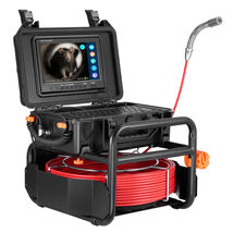 VEVOR Sewer Camera 165ft, Drain Camera with 9" Screen, with 12 LED, 32GB... - $699.99