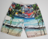 OP Ocean Pacific Mens Swim Trunks Board Shorts Size 36 Pocket Scenic Beach - £15.61 GBP