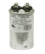 CSC 325P256H37M26A4XSN 25.0 uF +/-6% 370V AC/B Motor Run Capacitor 57003... - $39.49