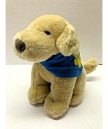 K9 Advantix Yellow Labrador Retriever 9&quot; Sitting Plush Dog Puppy Figure - £11.85 GBP