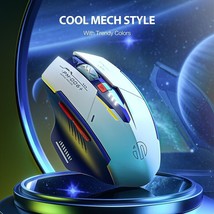 INPHIC F9 Wireless Mouse Rechargeable Silent Office Mouse 2.4G Mecha Version - $26.73