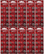 100 Pack LOOPACELL LR44 AG13 357 L1154 A76 Button-Cell Batteries - £14.18 GBP