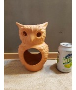 Lamplight Farms Terra Cotta Owl Candle Holder 8.25&quot; Free Shipping - £20.45 GBP
